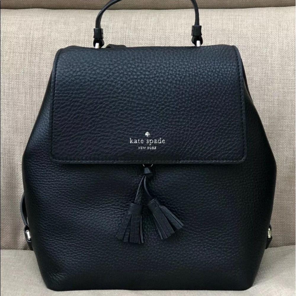 Hayes medium backpack black Kate spade NWT - Picture 1 of 8